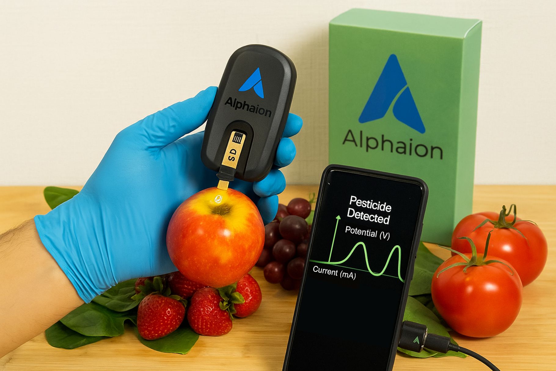 Detecting Pesticide Residues in Fruits and Vegetables Using SPE-Based Sensors